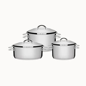 Jogo de Panelas Tramontina Solar Fundo Triplo Inox