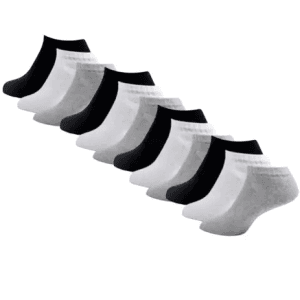 Kit 12 Pares Meia Masculina Cano Curto Soquete Varias Cores - WM