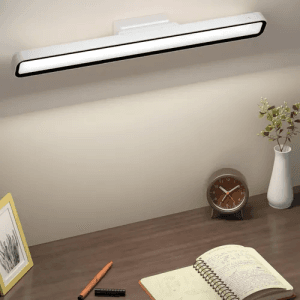 Luminária LED Recarregável Sem Fio com Suporte Magnético e Botão Touch | Luz Bastão USB 35cm para Armário Closet,