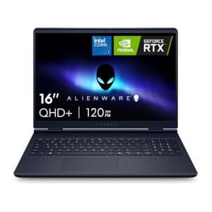 Notebook Gamer Alienware Aurora 16" WQXGA – Intel Core 7 – 16GB RAM – 512GB SSD – NVIDIA GeForce RTX 3050 – Windows 11 – AC16-C7240H-A30