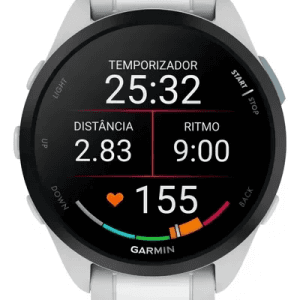 Relógio Smartwatch Garmin Forerunner 165 AmoLED Branco