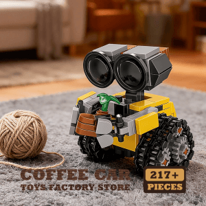 Robô de Filme Sci-Fi Wall E Blocos de Montar MOC Bonecos Mecha Espacial Figuras de Ação Brinquedos para Adultos e