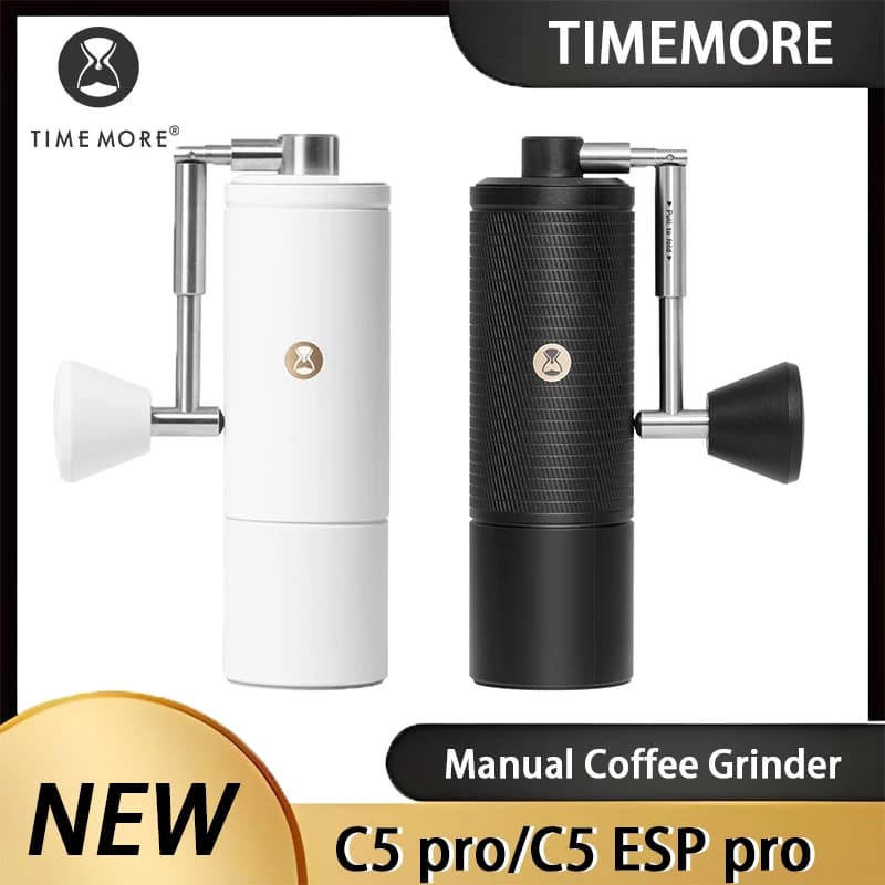 TIMEMORE Novo moedor manual portátil C5 PRO/C5 ESP PRO com estojo de viagem - perfeito para casa, camping, presente de café - AliExpress 15