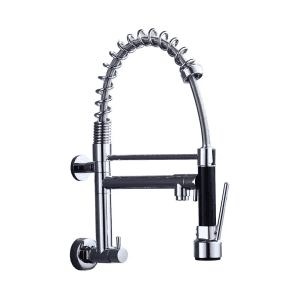 Torneira Gourmet 40cm com Misturador Monocomando Cromada de Parede Belcca