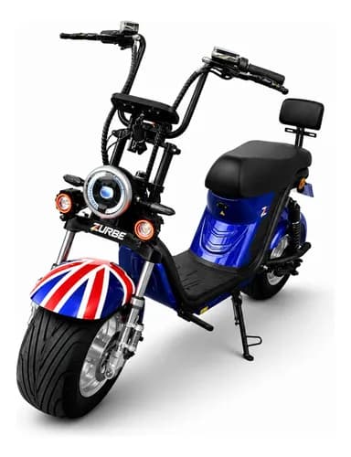 Bicicleta Eletrica Zurbe X20 Scooter 1000w Bateria 60v 20ah - R$ 8.990