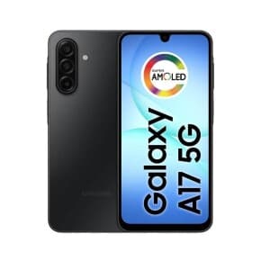 Celular Samsung Galaxy A17, 256GB, 8GB, 50MP Tela 6.7", IP54 - Preto