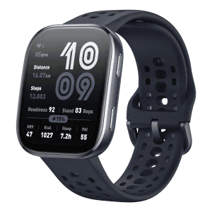 Smartwatch Amazfit Bip 6 com GPS e Tela de 1.97" Preto