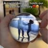 Sphere Lâmpada de vidro 3D com tela 2,7 e memória de 4GB
